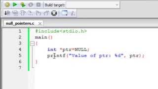 C Programming Tutorial - 57: Null Pointer