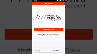 Using the Parcel Pending App