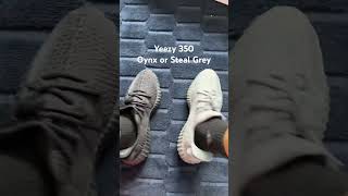 Yeezy 350 Onyx or Steal Grey #yeezy #yeezy350boost #yeezy350v2 #sneakers #hypebeast