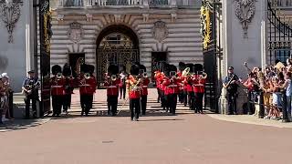 Changing Of The Guard At Buckingham Palace 08 August 2022