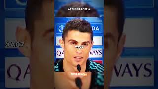 Why Ronaldo left real madrid #shorts