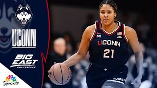 Get to know UConn's trio of excellence - Sarah Strong, Azzi Fudd & Blanca Quinonez | NBC Sports