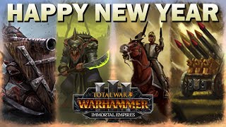 New Year's Gunnery Salute - Empire vs Skaven // Total War: WARHAMMER 3