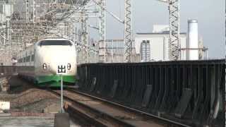 緑の新幹線200系(K47)とき308号大宮駅着/JR・JNR Shinekansen 200 series Omiya/2013.02.28