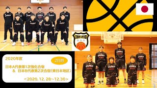 🏀2020年度日本A代表第１次強化合宿・日本B代表第２次合宿(東日本地区)　2日目　|　一般社団法人日本FIDバスケットボール連盟