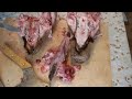 разделка свиной головы butchering a pig s head