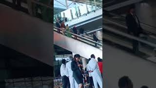 Superstar Mahesh babu At Shamshabad airport 😍