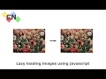 Lazy loading images using javascript