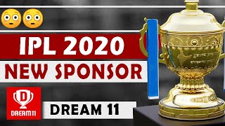 IPL 2020 | Dream 11 - NEW TITLE SPONSOR for IPL | Latest News