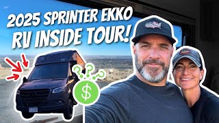 Winnebago Ekko Sprinter Inside Tour + Features + Cost | Is It Worth the Hype?