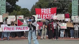 Dueling protests over Israel-Hamas war held on UC Berkeley campus