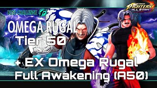 The King Of Fighters All Stars - Boss Showdown Rugal \u0026 EX Omega Rugal Full Awakening (A50) #KOFAS