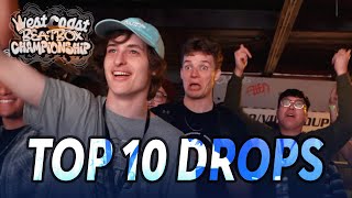 TOP 10 DROPS 🔥 West Coast Beatbox Championship 2022