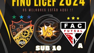 CAMPEONATO LICEF - FAC X MAK - CAT 10