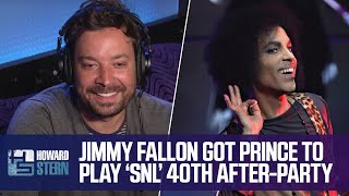 How Jimmy Fallon Got Prince on Stage at "SNL’s" 40th Anniversary After-Party (2017)