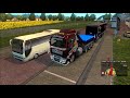 ets2 ドーリー式フルトレーラーのバック3本