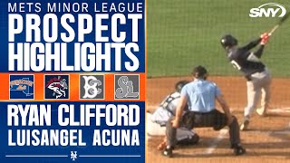 Mets prospects Ryan Clifford and Luisangel Acuna keep on raking for their respective teams | SNY