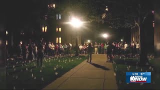 Notre Dame students organize pro-Palestinian demonstration on campus