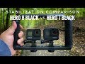 GoPro Hero 8 Black versus Hero 7 Black Stabilization Comparison