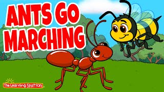 Ants Go Marching ♫ Adventure Story and Counting Song For Kids ♫ by The Learning Station