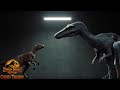 Atrociraptor Red Communicates With The Leucistic Baryonyx! Jurassic World Chaos Theory Season 2 Clip