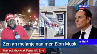 🚨🚨🚨Zen an melanje nan men Elon Musk