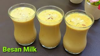 Healthy besan milk winter Special recipe | Besan Doodh | Besan Masala milk | Sudka | Sheera