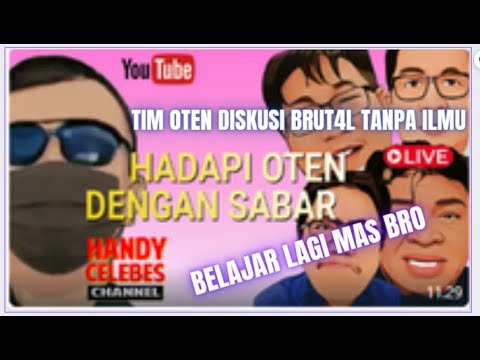 DISKUSI LUCU NGAK4K OTEN INI MENGAKUI TOEH4NNYA ADA TIGA - YouTube