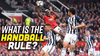 What is the HANDBALL RULE In Soccer!? | Explained in Under 3 Minutes
