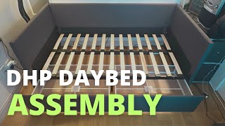 DHP Daybed with Storage Bed Assembly | Anais Upholstered Daybed w/ Drawers Assembly | Daybed Amazon