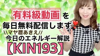 マヤ暦今日のエネルギー解説【KIN193】