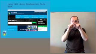 Using UCD Library OneSearch to Find a Book