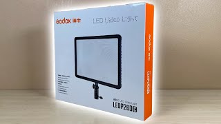 GODOX LEDP260C Video Light Unboxing