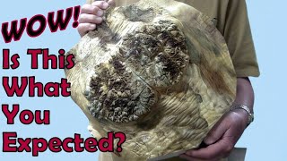 Large Maple Burl Bowl Woodturning Project - Wood Turning