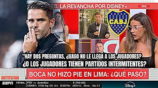 PERIODISTA DE BOCA SE LA AGARRA CON GAGO! ¿EL DT NO LE LLEGA A LOS JUGADORES? REY DOMENECH ESTUDIOS