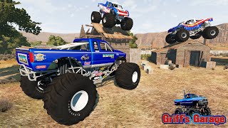 BIGFOOT MONSTER JAM MADNESS | Who's The Best Bigfoot? - BeamNG Drive