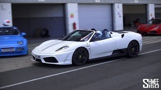 Jay Kay's Ferrari 430 Scuderia 16M (Jamiroquai) - Flybys at Silverstone