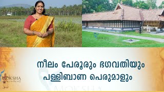 കണ്ണാടിയിൽ നോക്കി പൊട്ടു തൊട്ട്  നിൽക്കുന്ന സുന്ദരീ ഭാവത്തിൽ  ഭഗവതി പ്രതിഷ്ഠ!