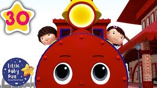 Shape Train | +30 Minutes of Nursery Rhymes | Learn With LBB | #howto