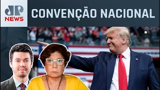 Partido Republicano oficializa candidatura de Donald Trump; Dora Kramer e Kobayashi analisam