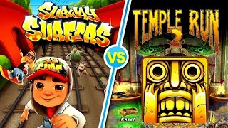Temple Run 2 Vs Subway Surfers game play Video | Temple Run 2 New Update (2022)