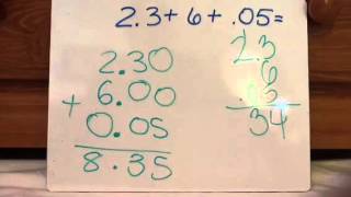 TEK 4.4 A: Adding and Subtracting Decimals to Hundredths Place