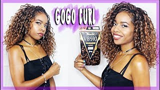 WATCH ME SLAY THESE CROCHET BRAIDS!⎜GOGO CURL V8910 by Zury (Install \u0026 Review)♥