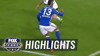 FC Schalke 04 vs. Monchengladbach | 2016-17 Bundesliga Highlights