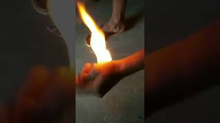 Tube solution and fire#experiment#shorts