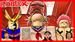 大好きなアニメキャラになって大型巨人と戦った結果😑 ROBLOX