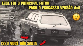 A história da Ford Belina 2. Descubra o principal fator que prejudicou as vendas da belina 4x4