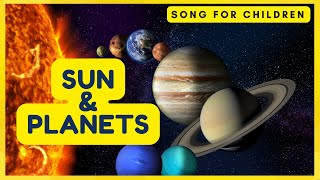SUN AND PLANETS song | solar system | educational video for kids | Space | SafireDream