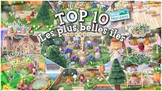 TOP 10 DES PLUS BELLES ÎLES DANS ANIMAL CROSSING NEW HORIZONS !