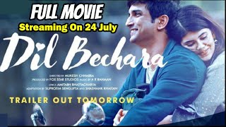 Dil Bechara - Official Trailer ( PREVIEW) | Sushant Singh Rajput | Sanjana Sanghi | Mukesh Chhabra